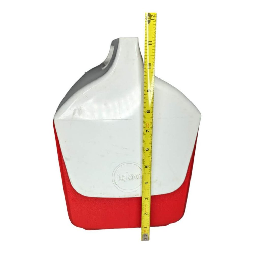 Vintage Igloo Little Playmate Red & White Cooler - Picture 9 of 11